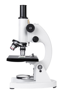 laboratory Microscope isolated on white background